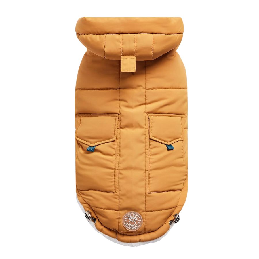 Parka super puff amarillo